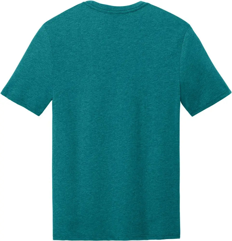 District Dt184 Perfect Weight Cvc Tee - Heathered Teal