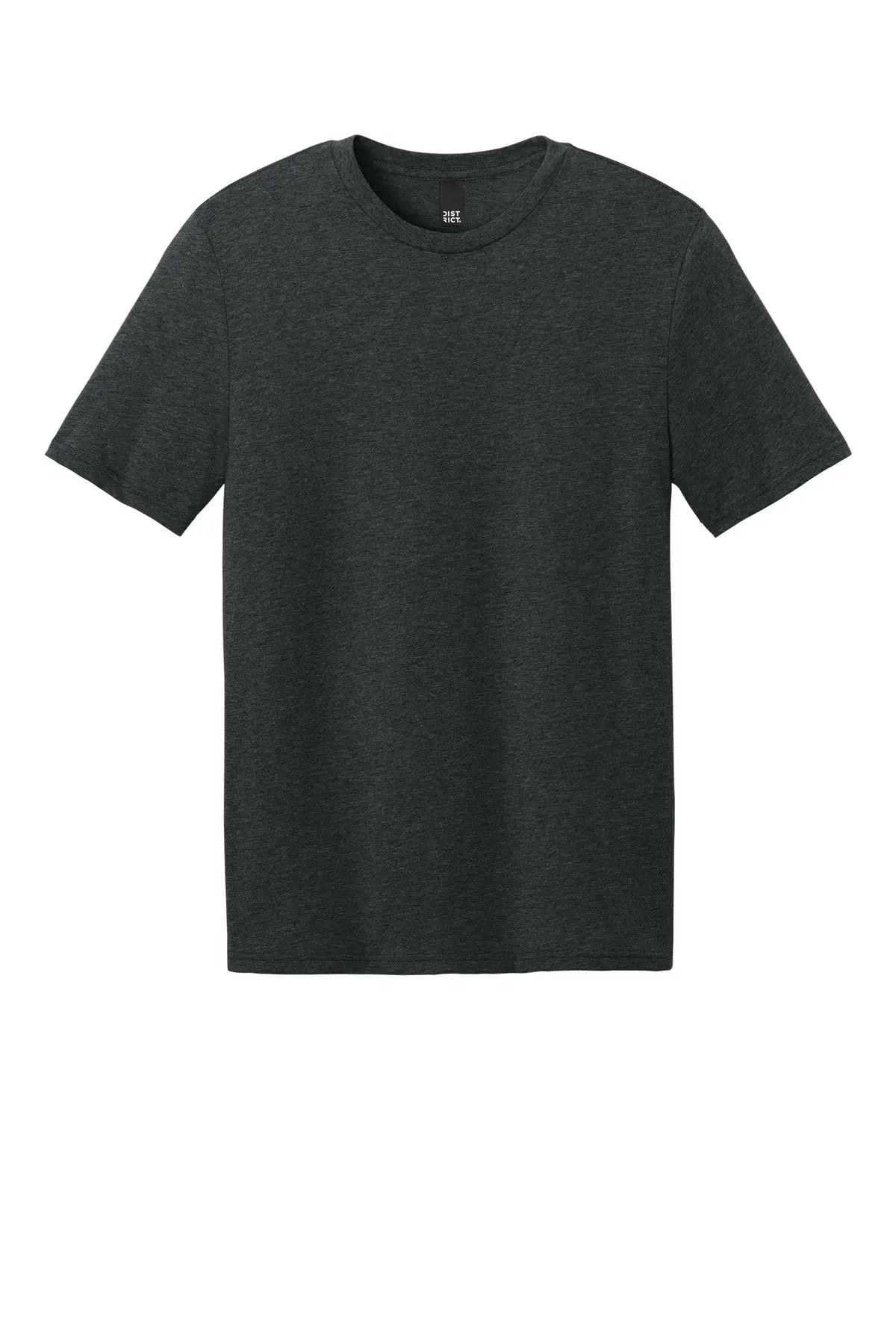District Dt184 Perfect Weight Cvc Tee - Jet Black Heather