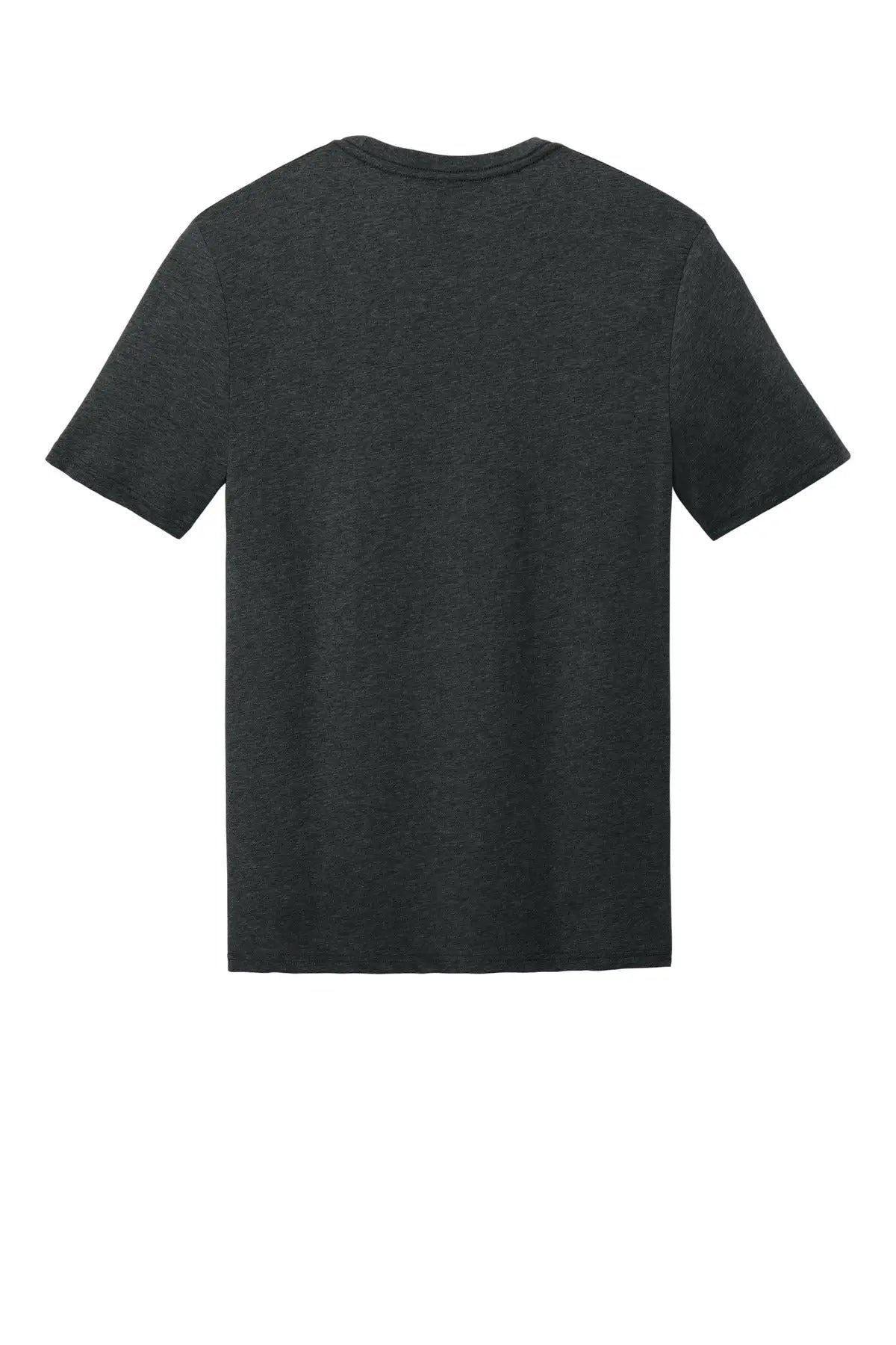 District Dt184 Perfect Weight Cvc Tee - Jet Black Heather - Adult Xs