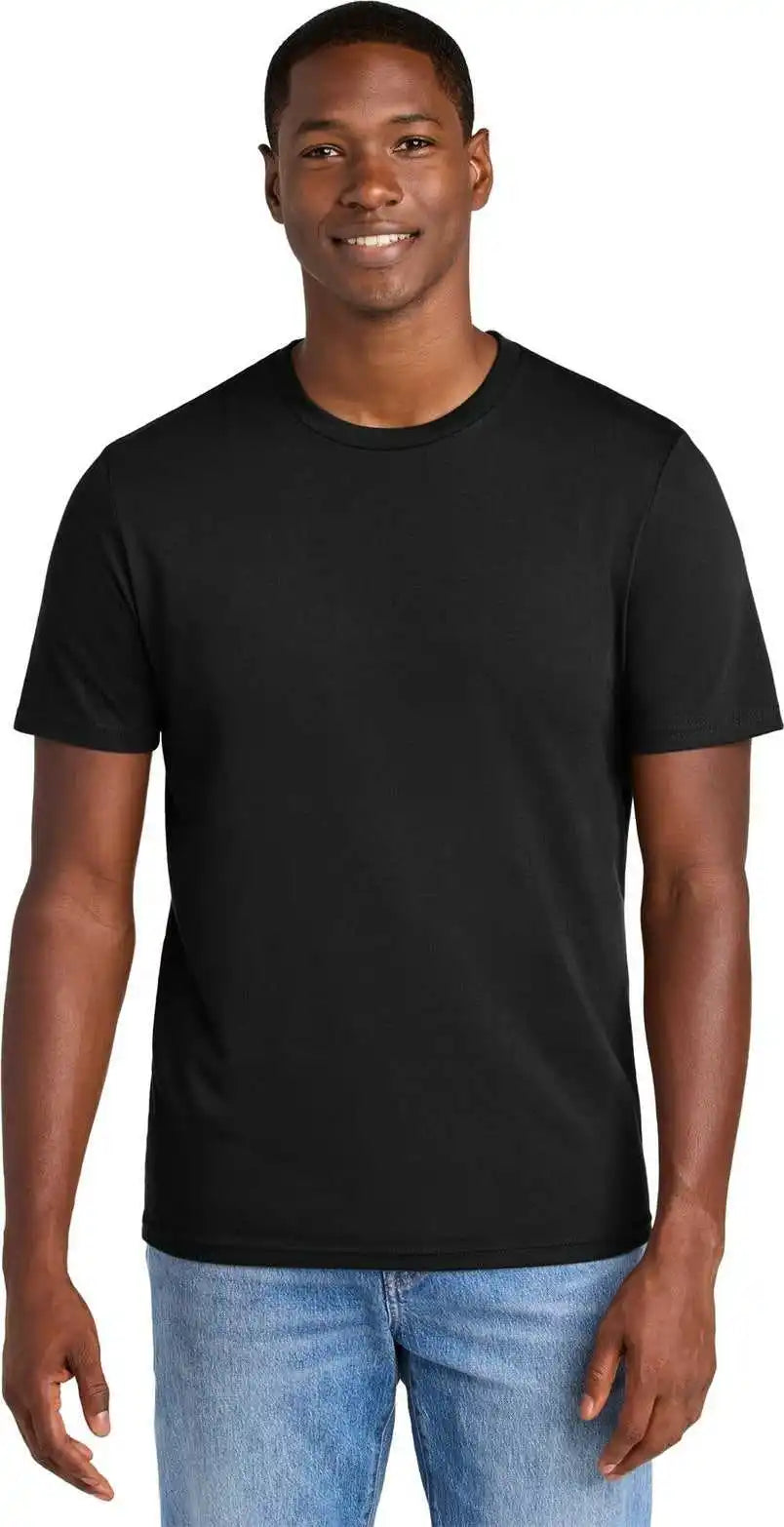 District Dt184 Perfect Weight Cvc Tee Jet Black
