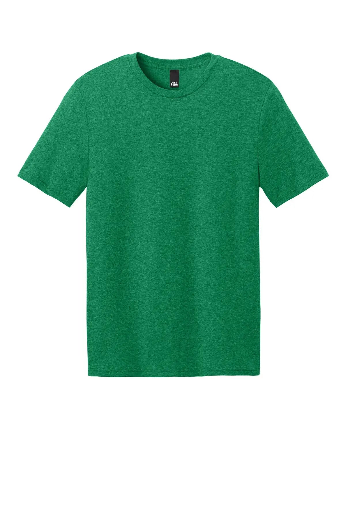 District Dt184 Perfect Weight Cvc Tee - Meadow Green Heather