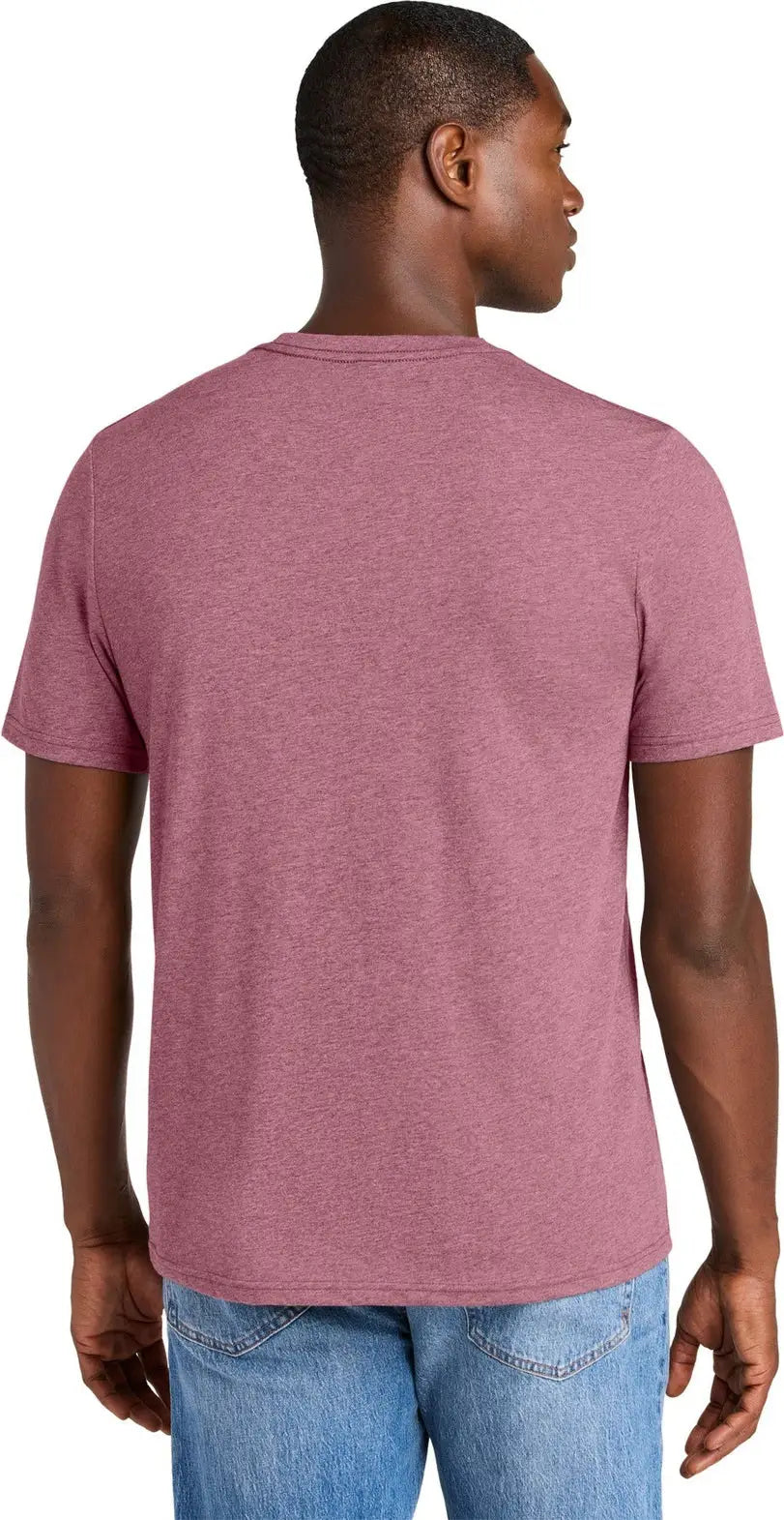 District Dt184 Perfect Weight Cvc Tee - Orchid Haze Heather
