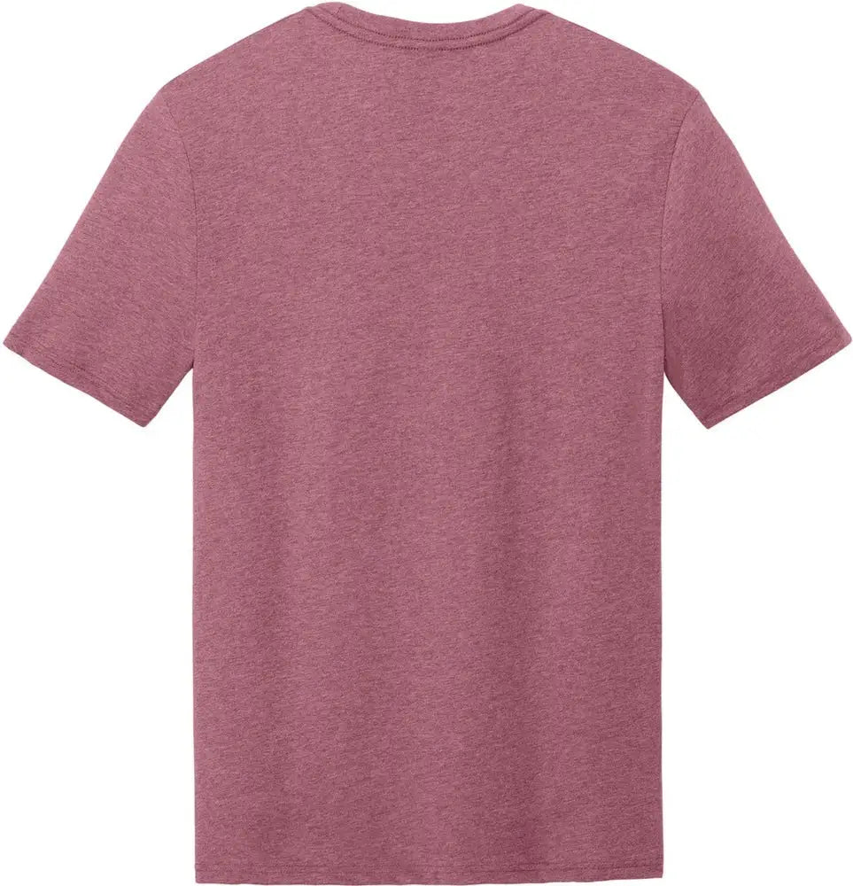 District Dt184 Perfect Weight Cvc Tee - Orchid Haze Heather - Adult Xs