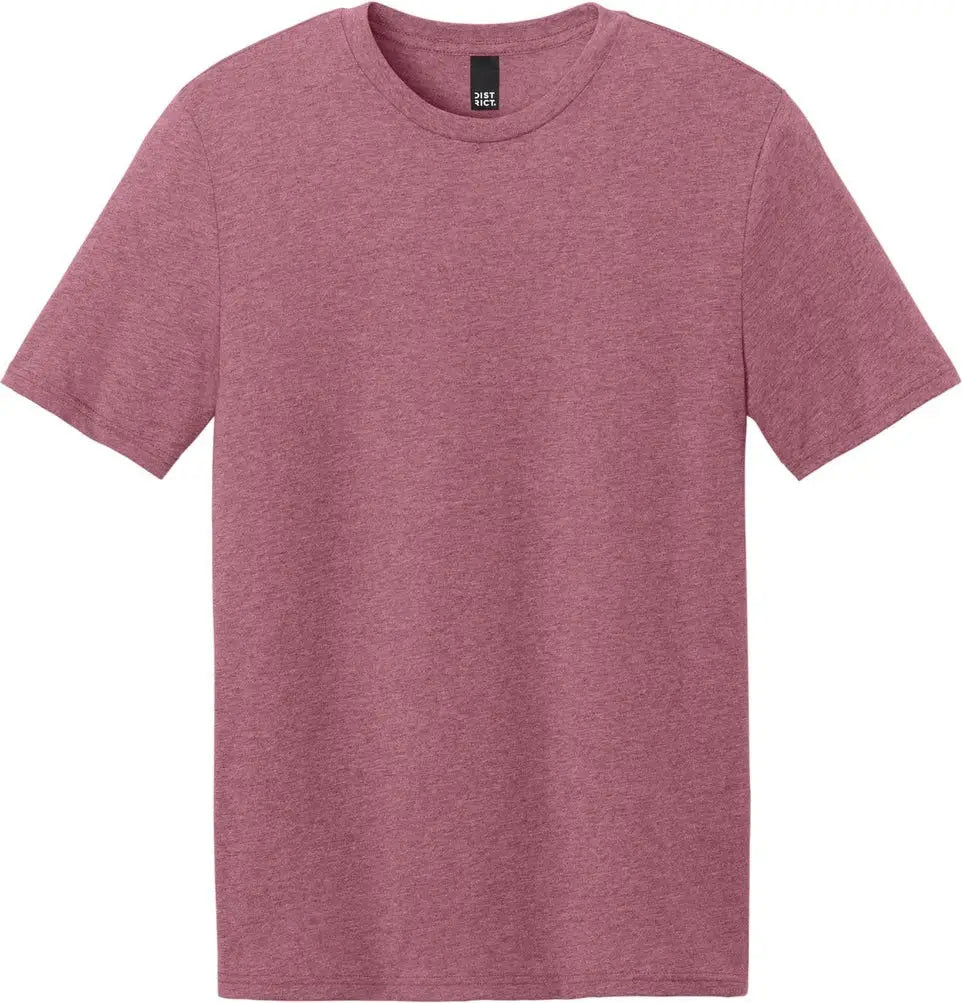District Dt184 Perfect Weight Cvc Tee - Orchid Haze Heather