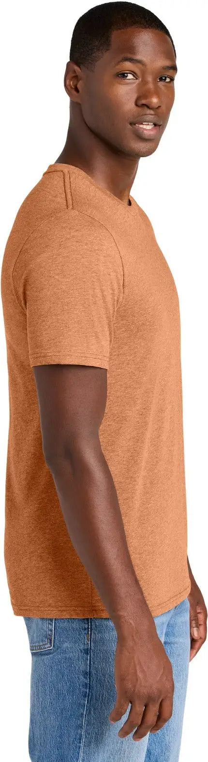 District Dt184 Perfect Weight Cvc Tee - Sienna Heather