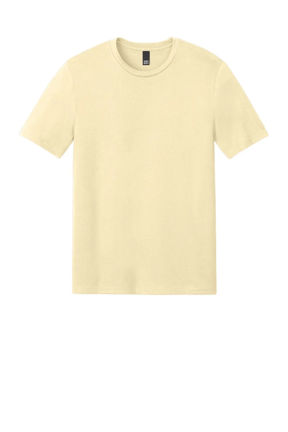 District Dt184 Perfect Weight Cvc Tee - Soft Yellow