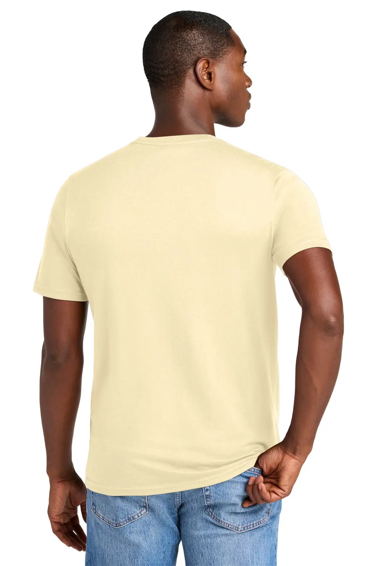 District Dt184 Perfect Weight Cvc Tee - Soft Yellow