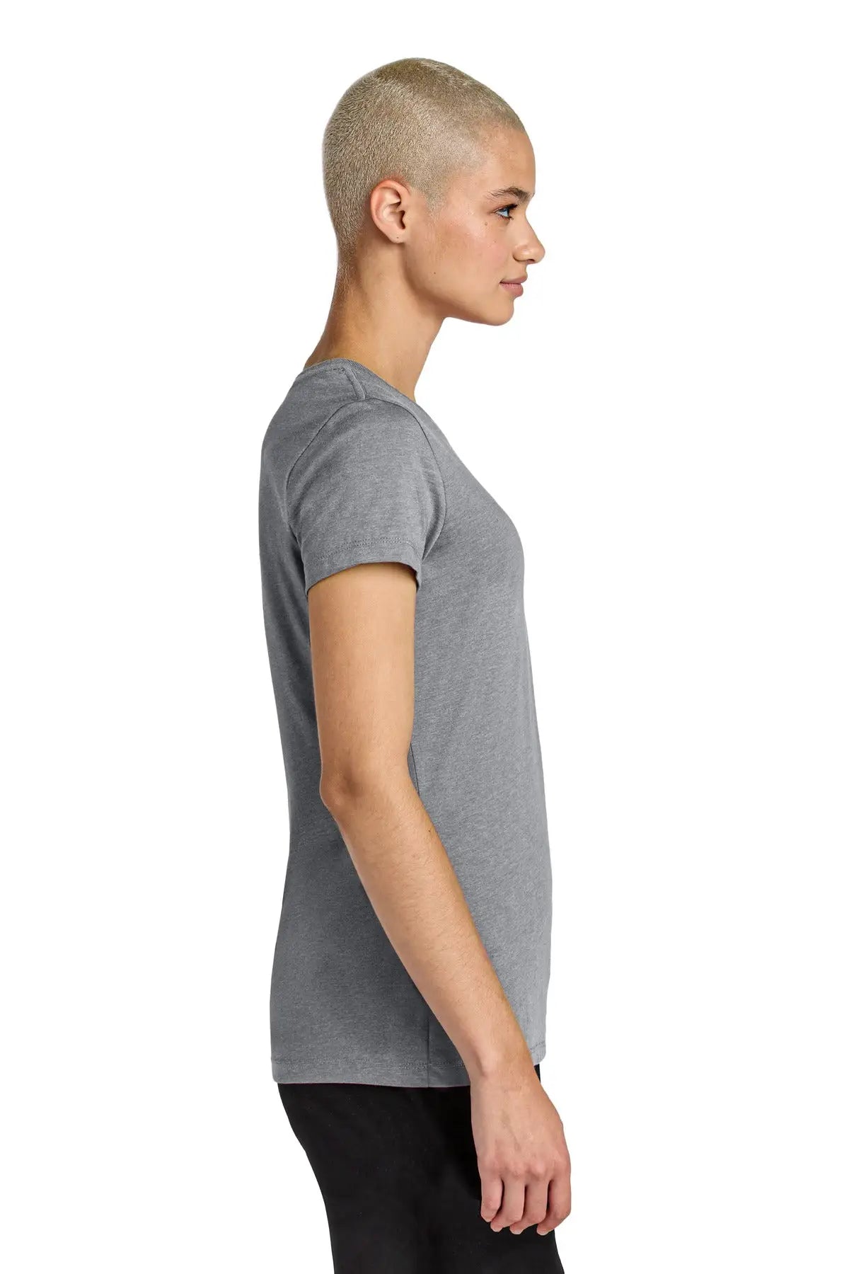 District Dt188 Women’s Perfect Weight Cvc Tee - Graphite Heather