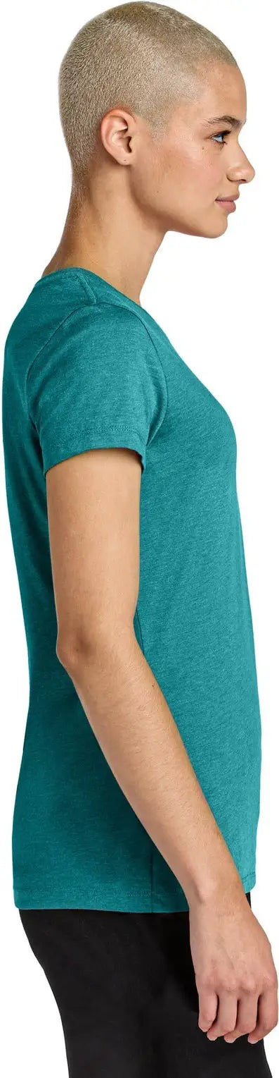 District Dt188 Women’s Perfect Weight Cvc Tee - Heathered Teal