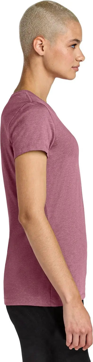 District Dt188 Women’s Perfect Weight Cvc Tee - Orchid Haze Heather
