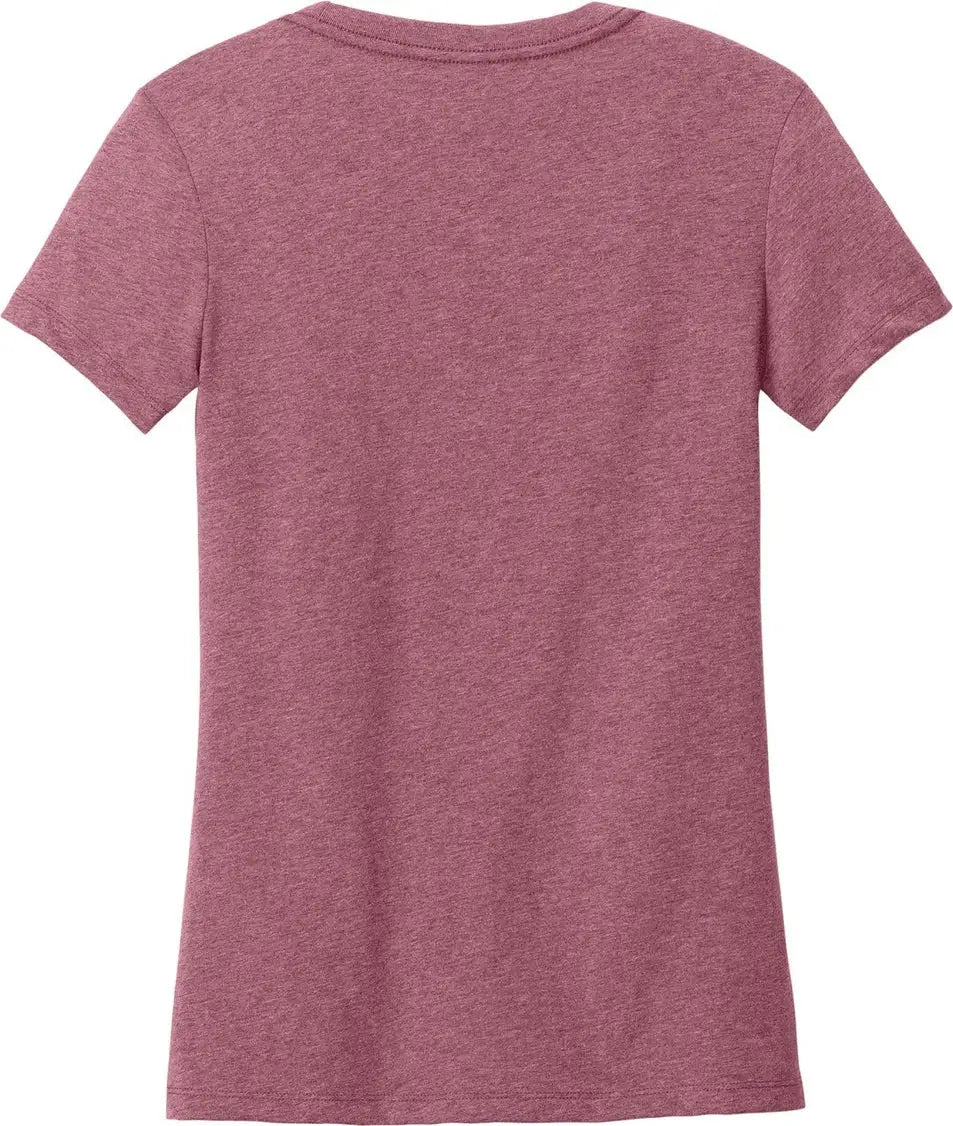 District Dt188 Women’s Perfect Weight Cvc Tee - Orchid Haze Heather