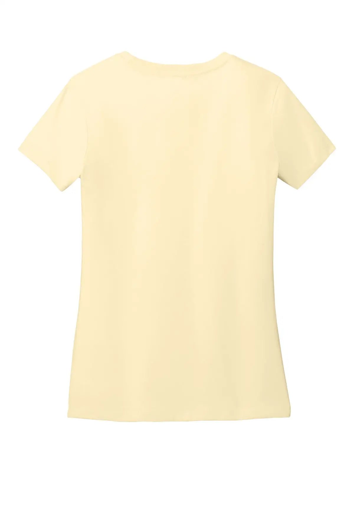 District Dt188 Women’s Perfect Weight Cvc Tee - Soft Yellow