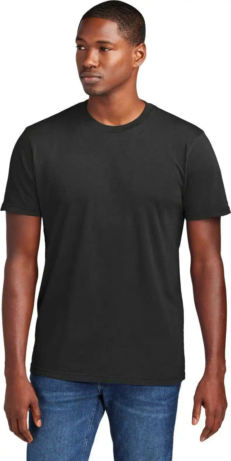 District Dt2101 Wash Tee Black