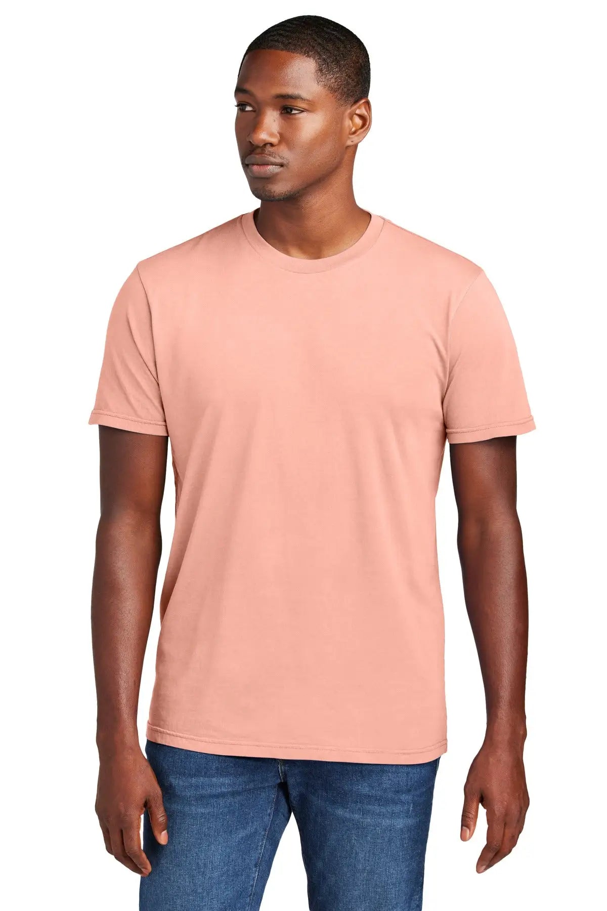 District Dt2101 Wash Tee - Cactus Rose Pink - Adult Xs