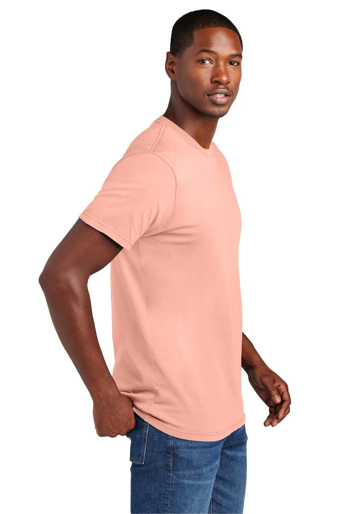 District Dt2101 Wash Tee - Cactus Rose Pink