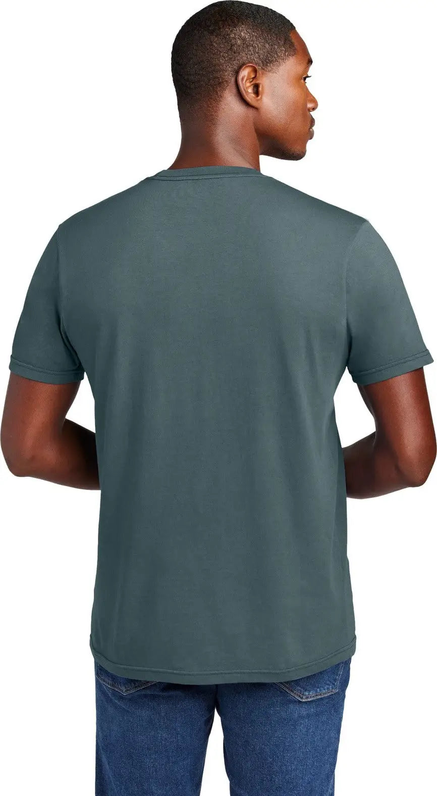 District Dt2101 Wash Tee - Deep Steel Blue