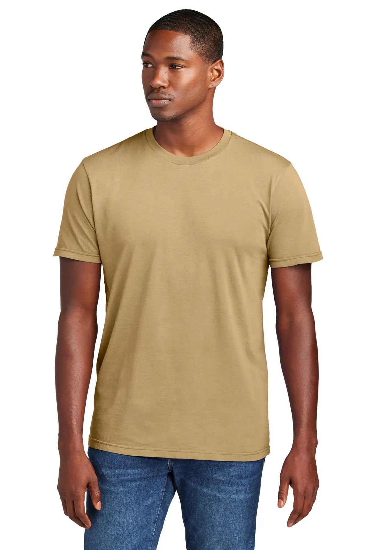 District Dt2101 Wash Tee - Golden Spice - Adult Xs
