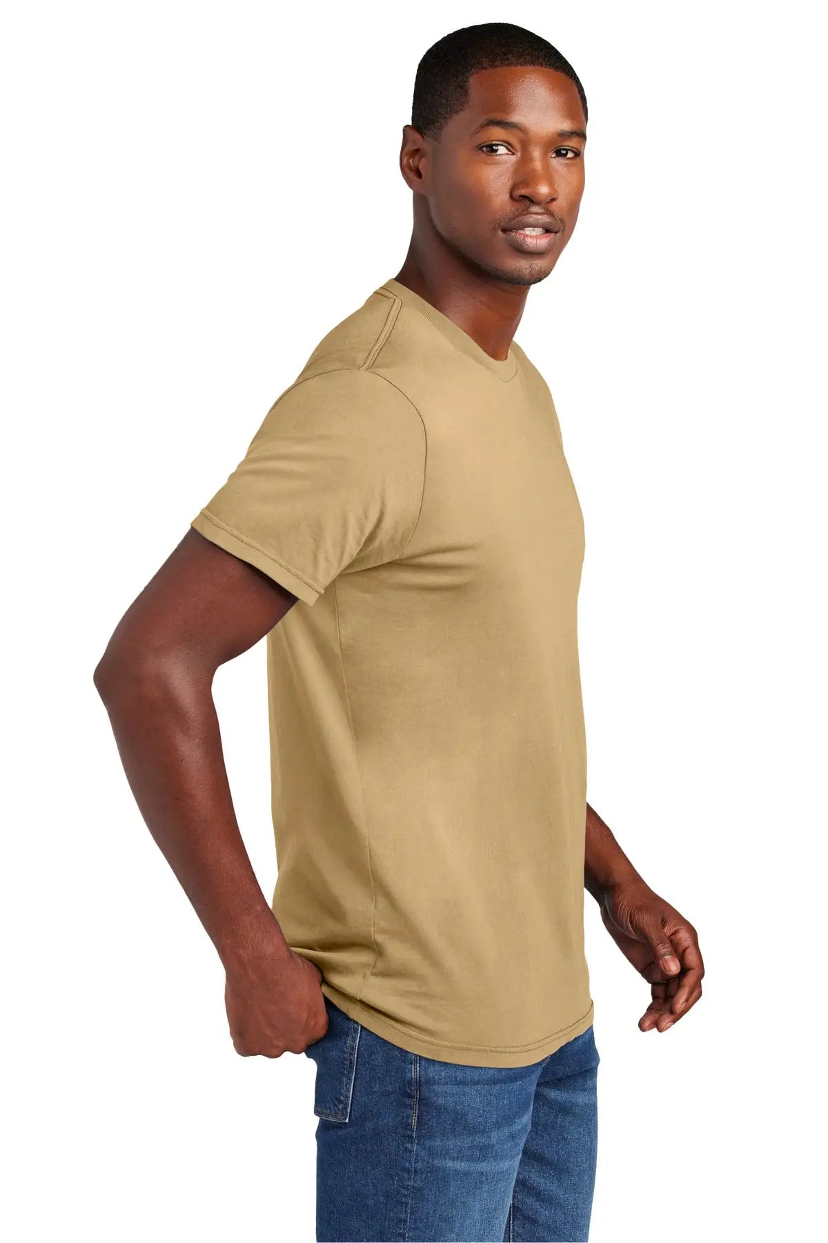 District Dt2101 Wash Tee - Golden Spice