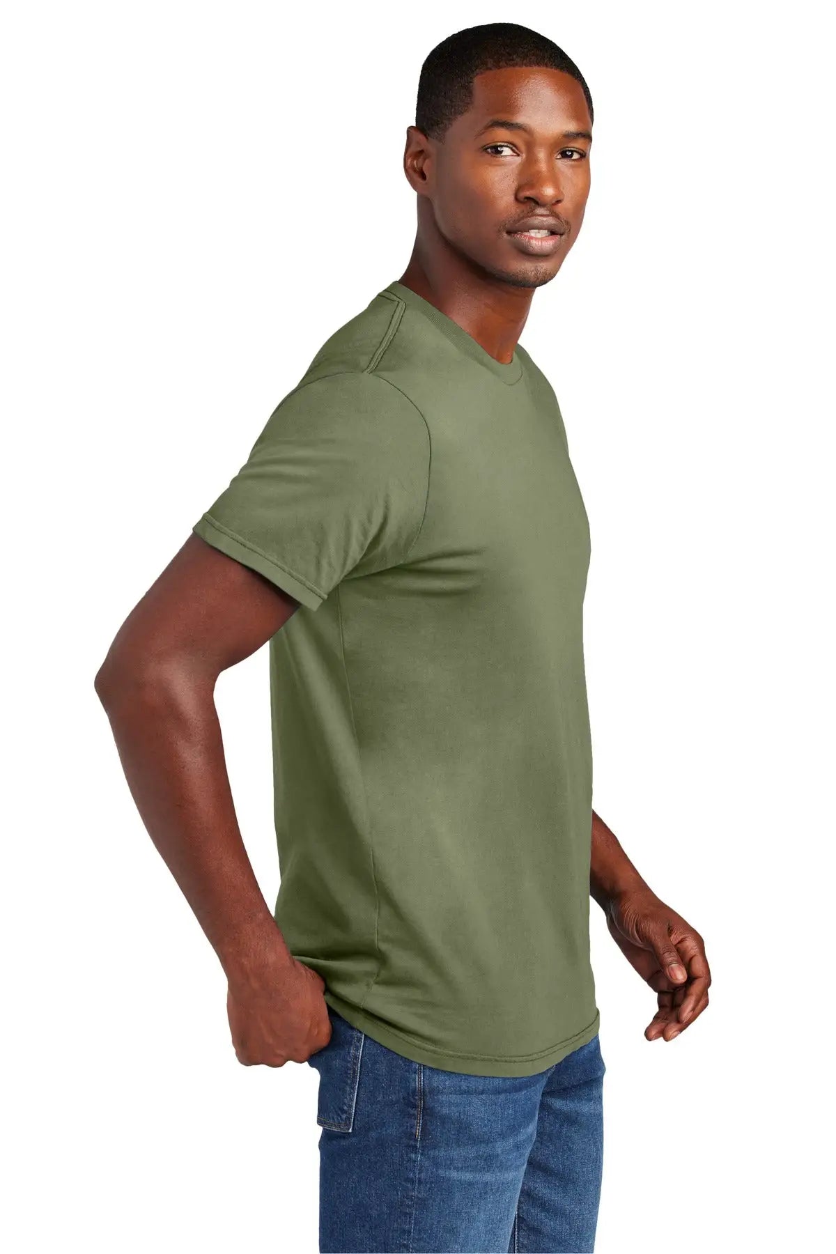 District Dt2101 Wash Tee - Olive Drab Green