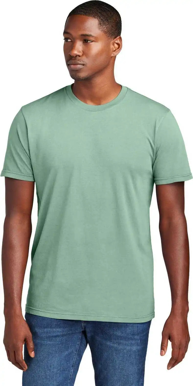 District Dt2101 Wash Tee Sage