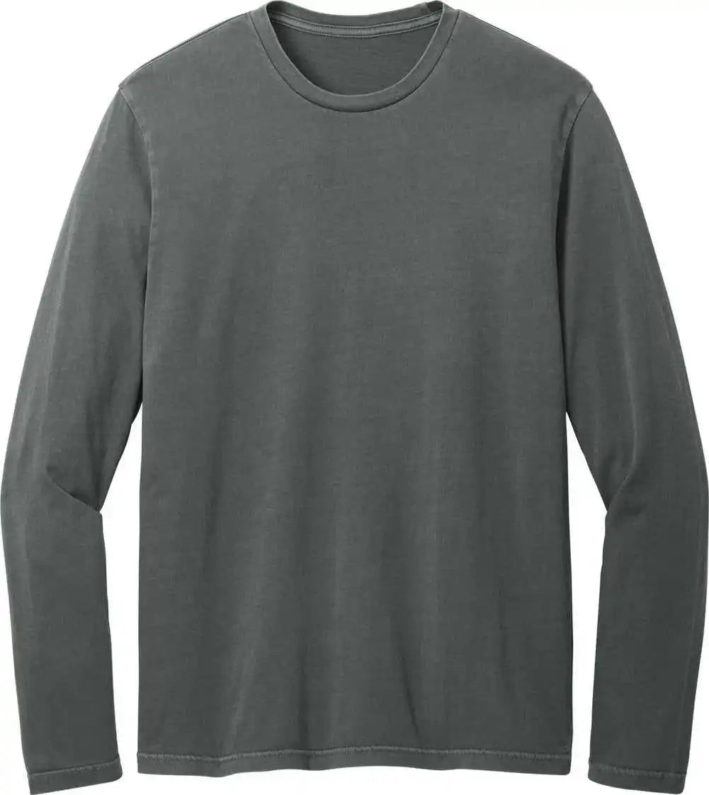 District Dt2103 Wash Long Sleeve Tee - Graphite