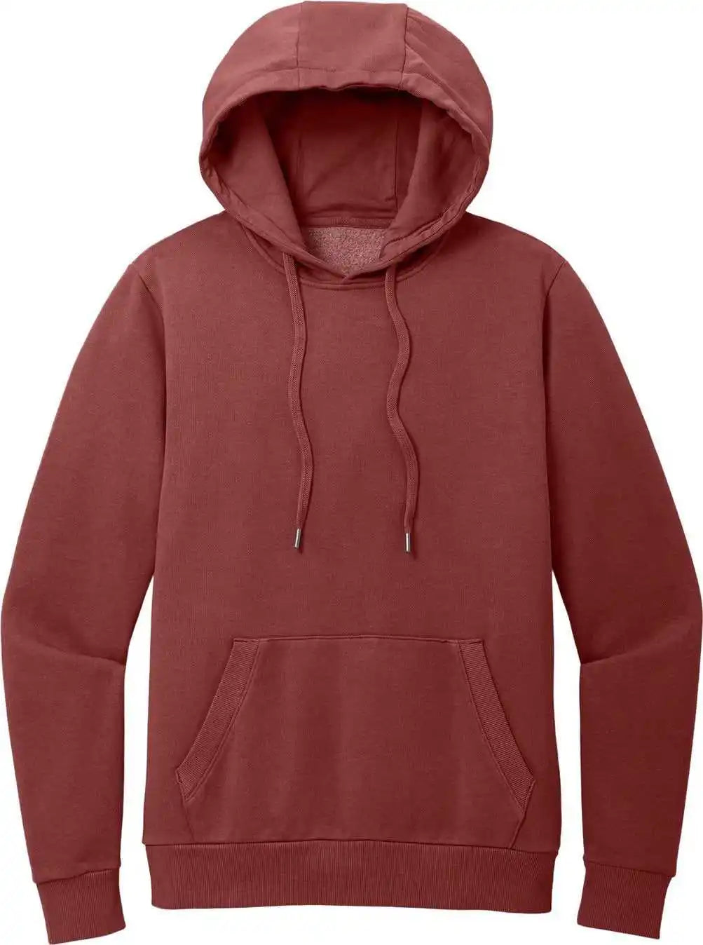 District Dt2200 Wash Fleece Hoodie - Garnet