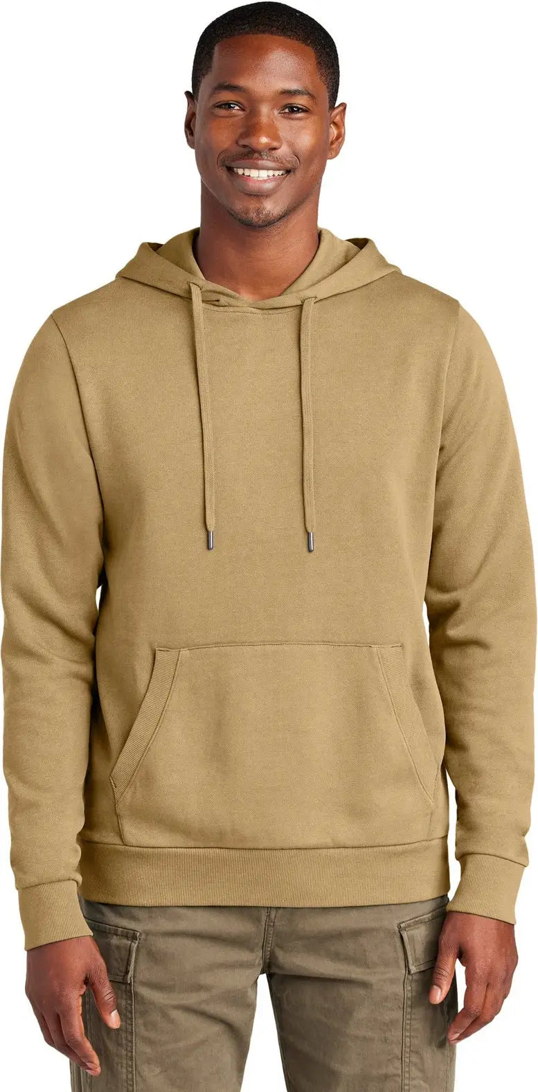 District Dt2200 Wash Fleece Hoodie - Golden Spice - Adult Xs