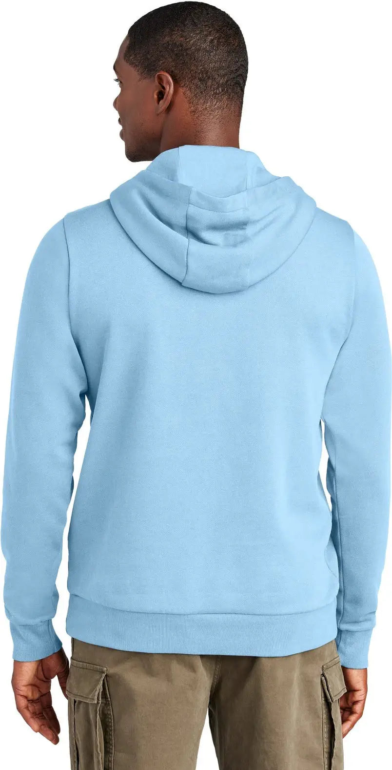 District Dt2200 Wash Fleece Hoodie - Heritage Blue