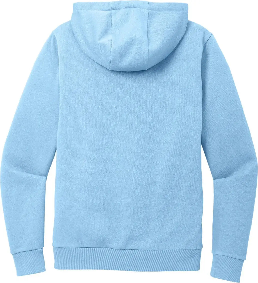 District Dt2200 Wash Fleece Hoodie - Heritage Blue