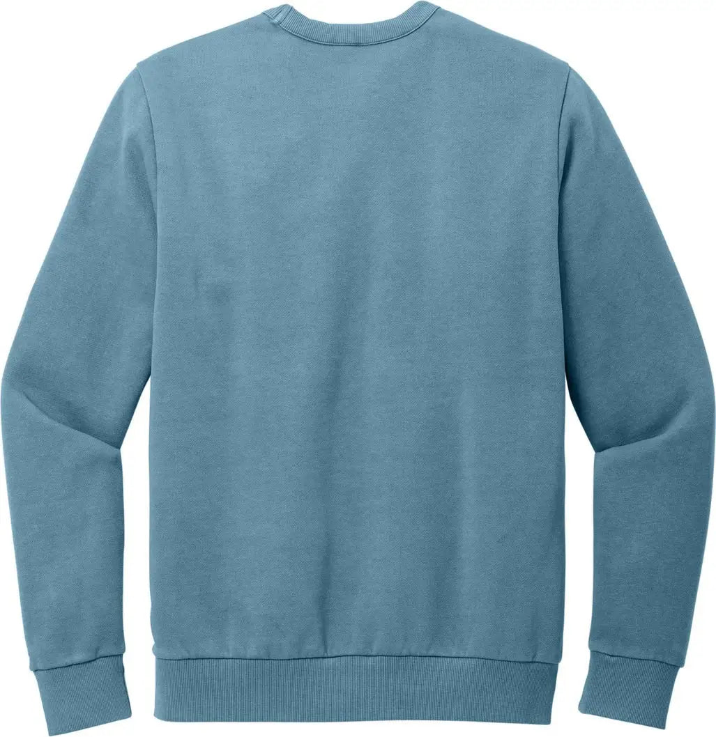 District Dt2204 Wash Fleece Crew - Dusk Blue