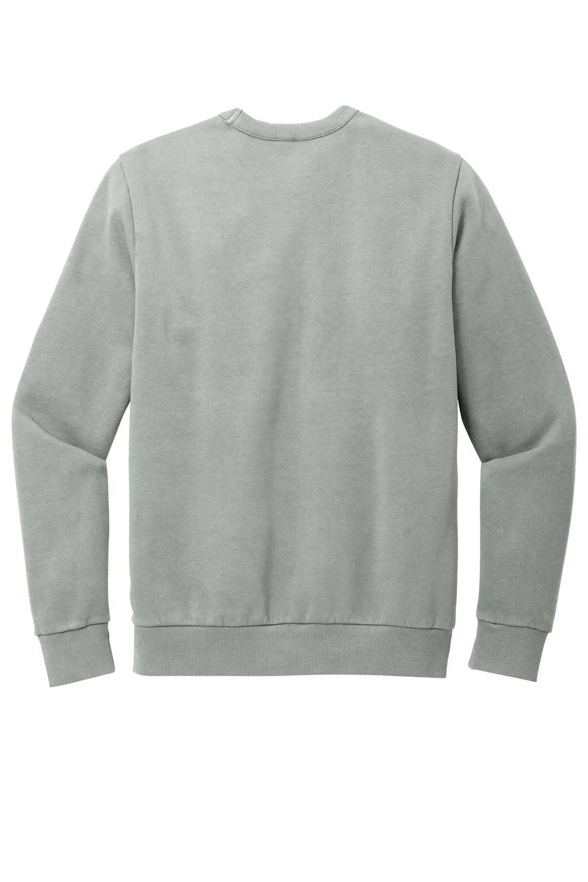 District Dt2204 Wash Fleece Crew - Gusty Gray - Adult Xs