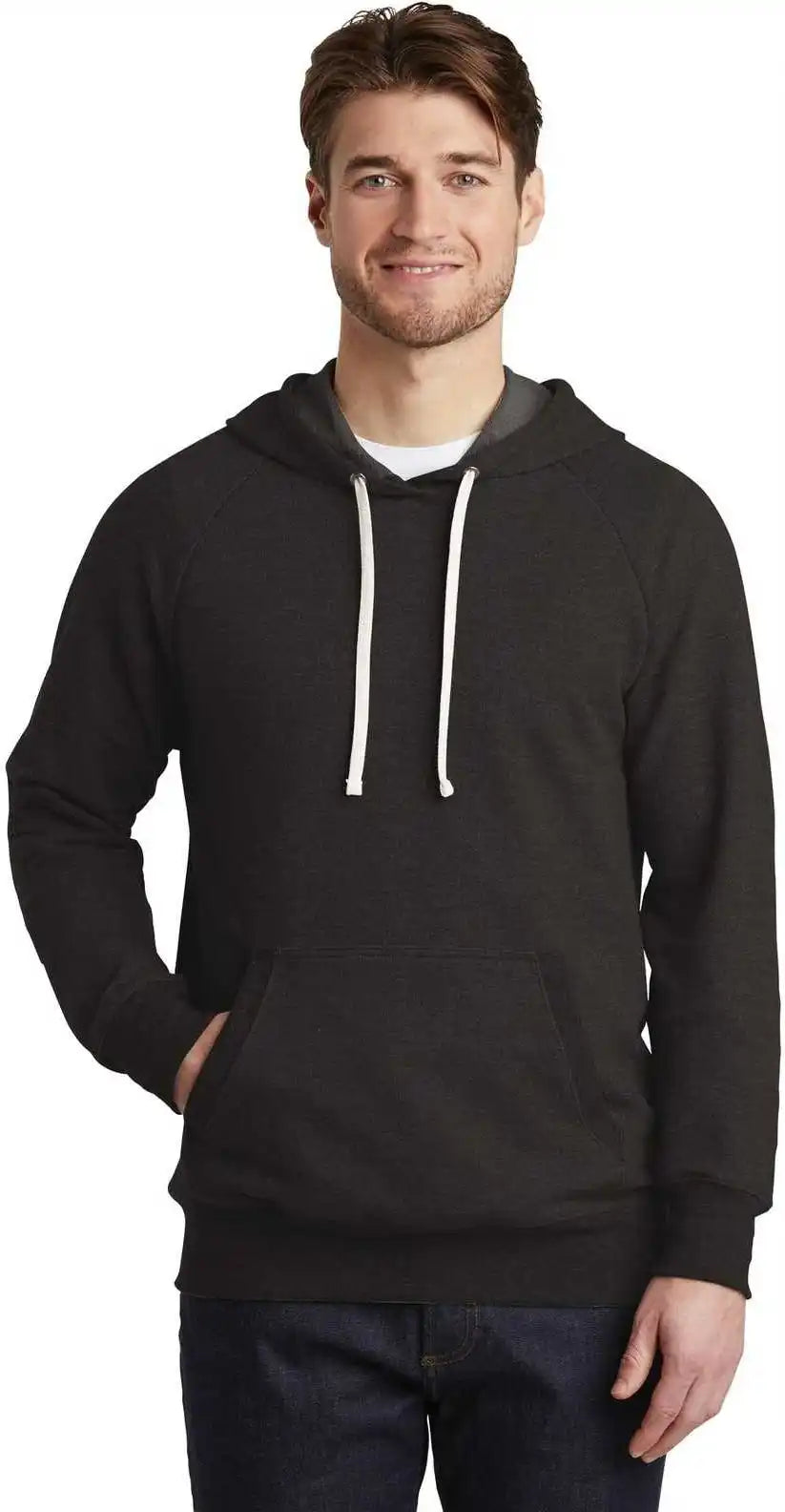 District Dt355 Perfect Tri French Terry Hoodie Black