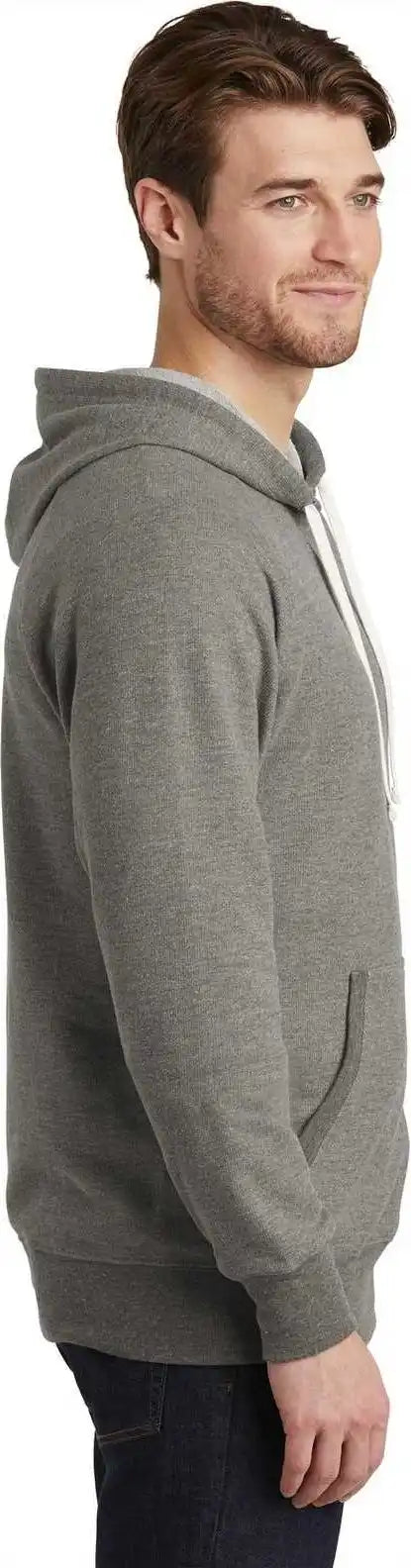 District Dt355 Perfect Tri French Terry Hoodie - Gray Frost