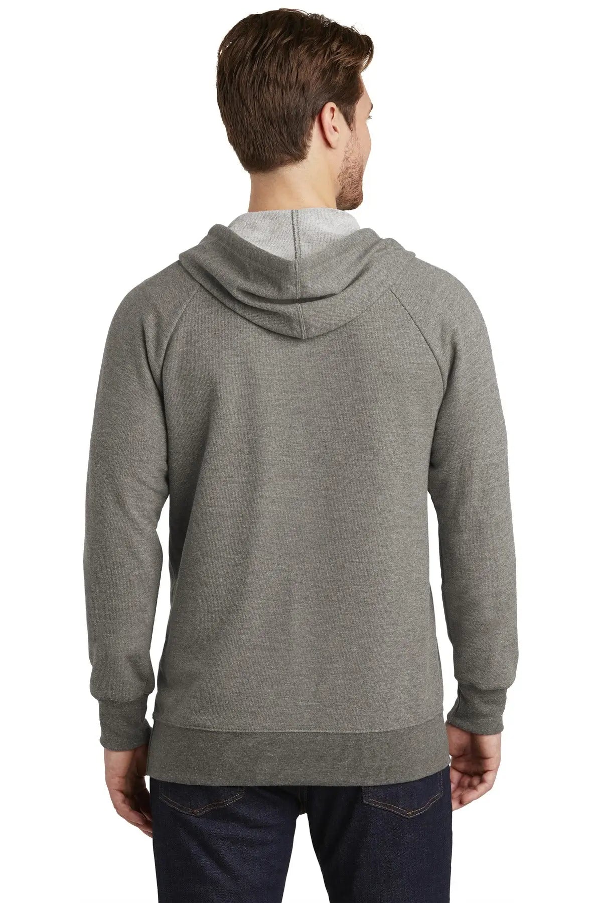 District Dt355 Perfect Tri French Terry Hoodie - Gray Frost
