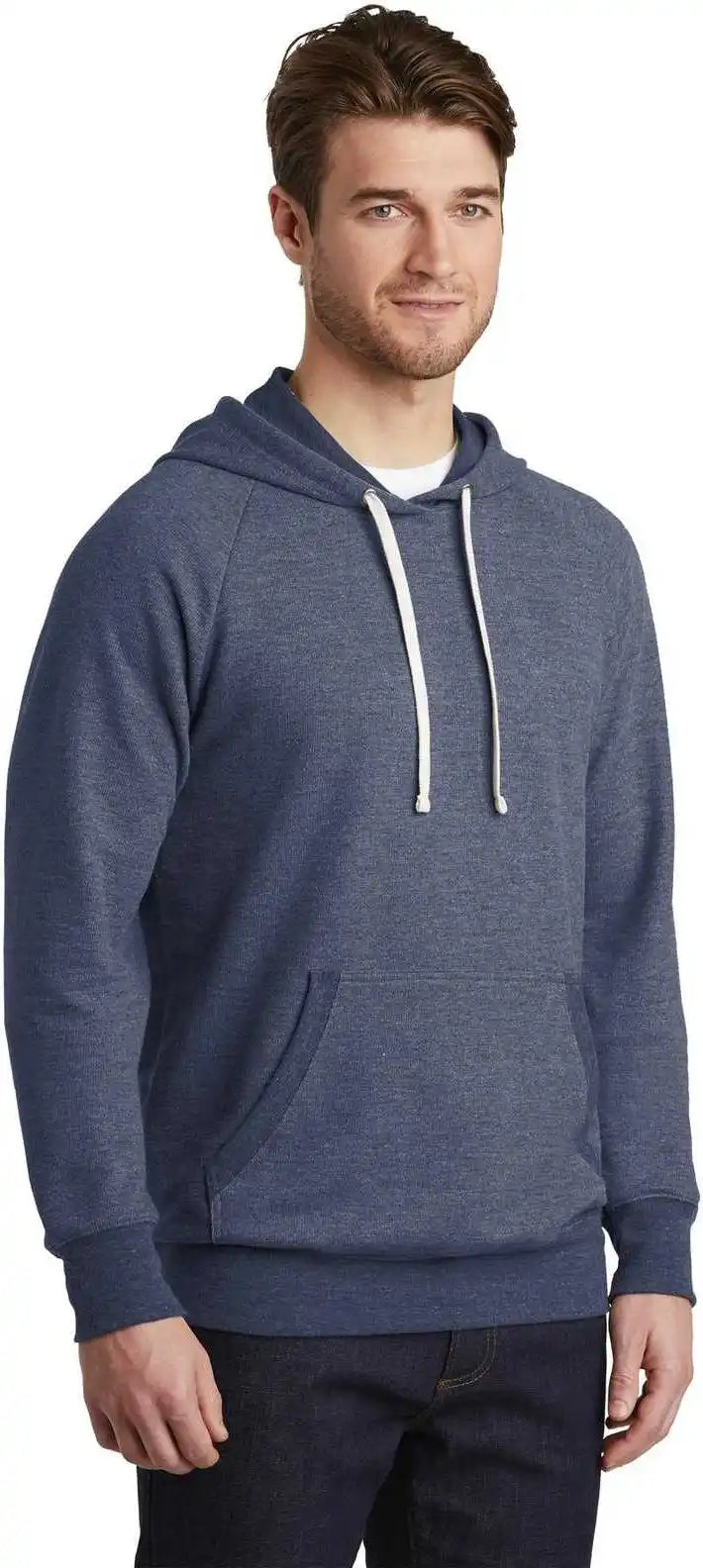 District Dt355 Perfect Tri French Terry Hoodie - New Navy