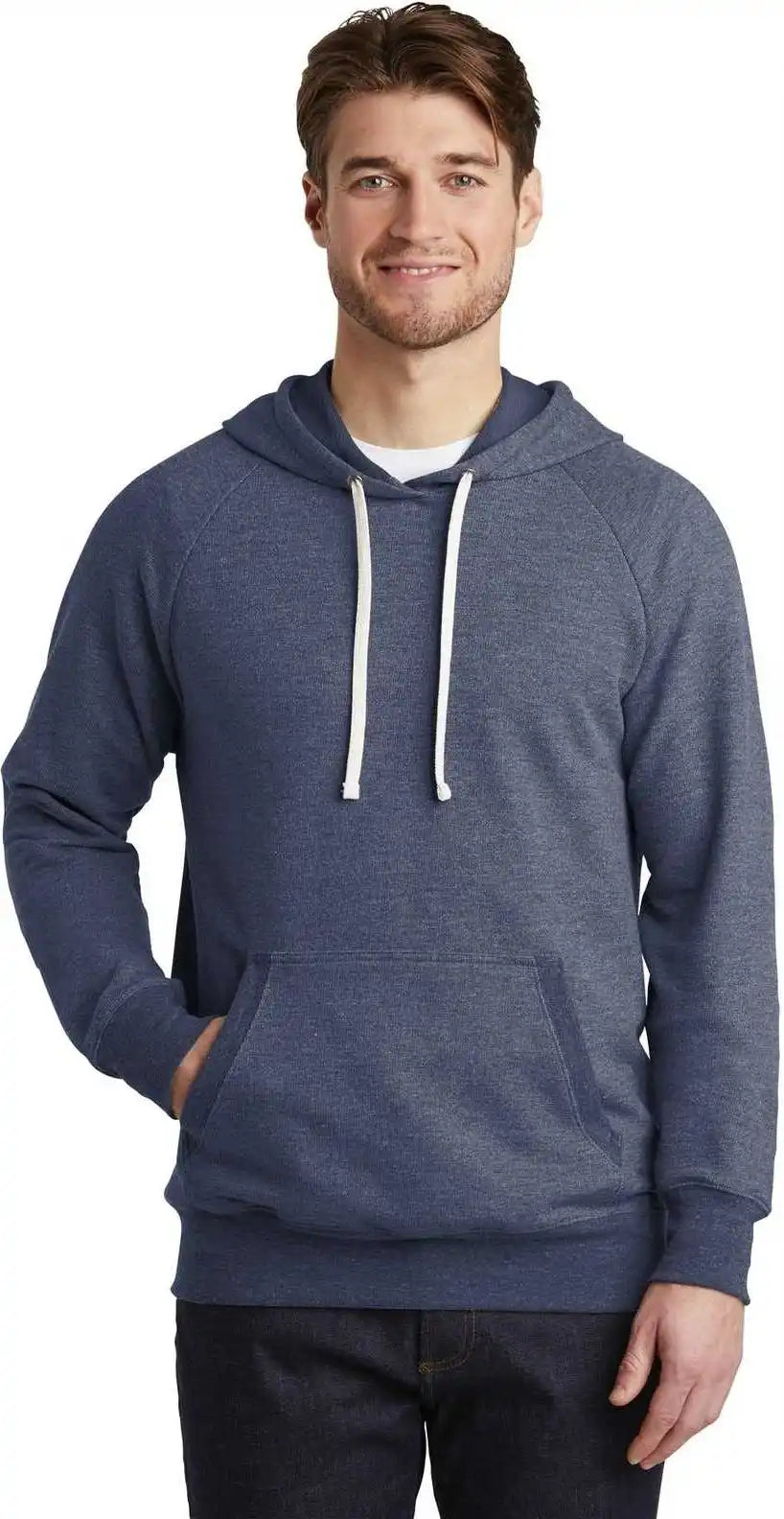 District Dt355 Perfect Tri French Terry Hoodie - New Navy
