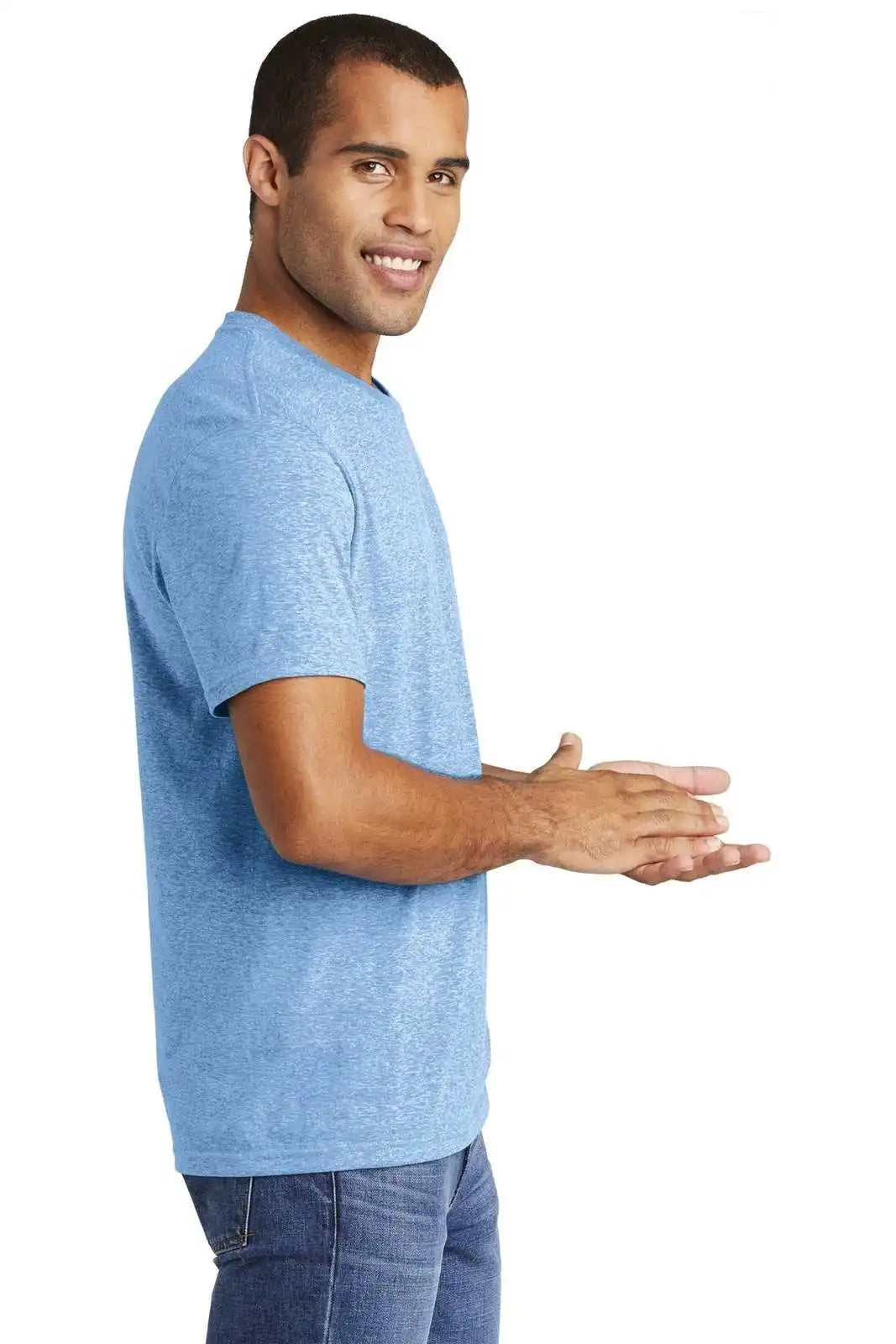 District Dt365a Astro Tee - Royal