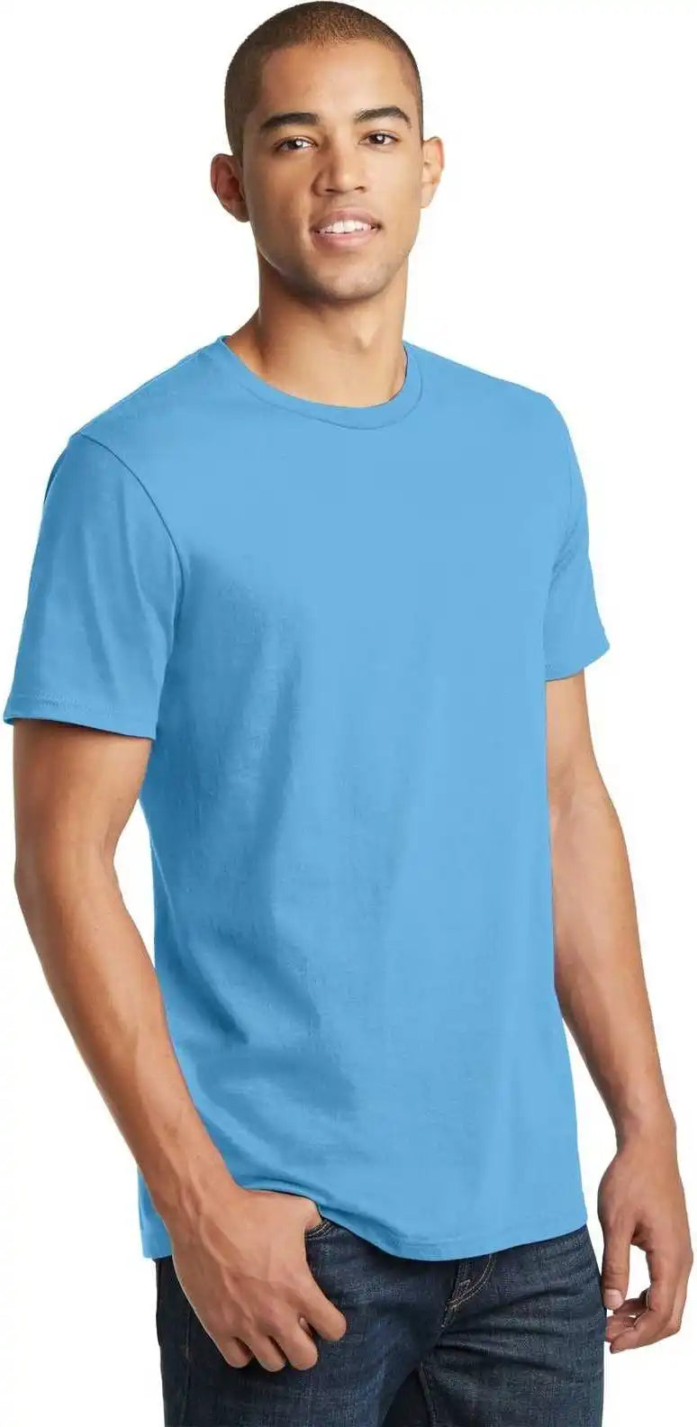 District Dt5000 the Concert Tee Aquatic Blue