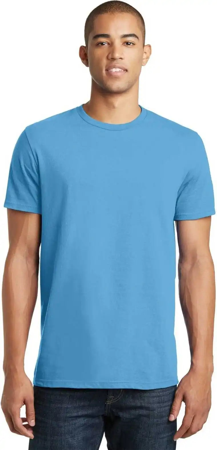 District Dt5000 the Concert Tee - Aquatic Blue