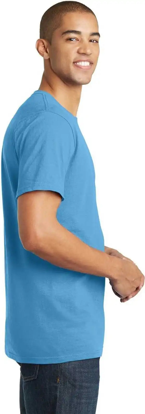 District Dt5000 the Concert Tee Aquatic Blue