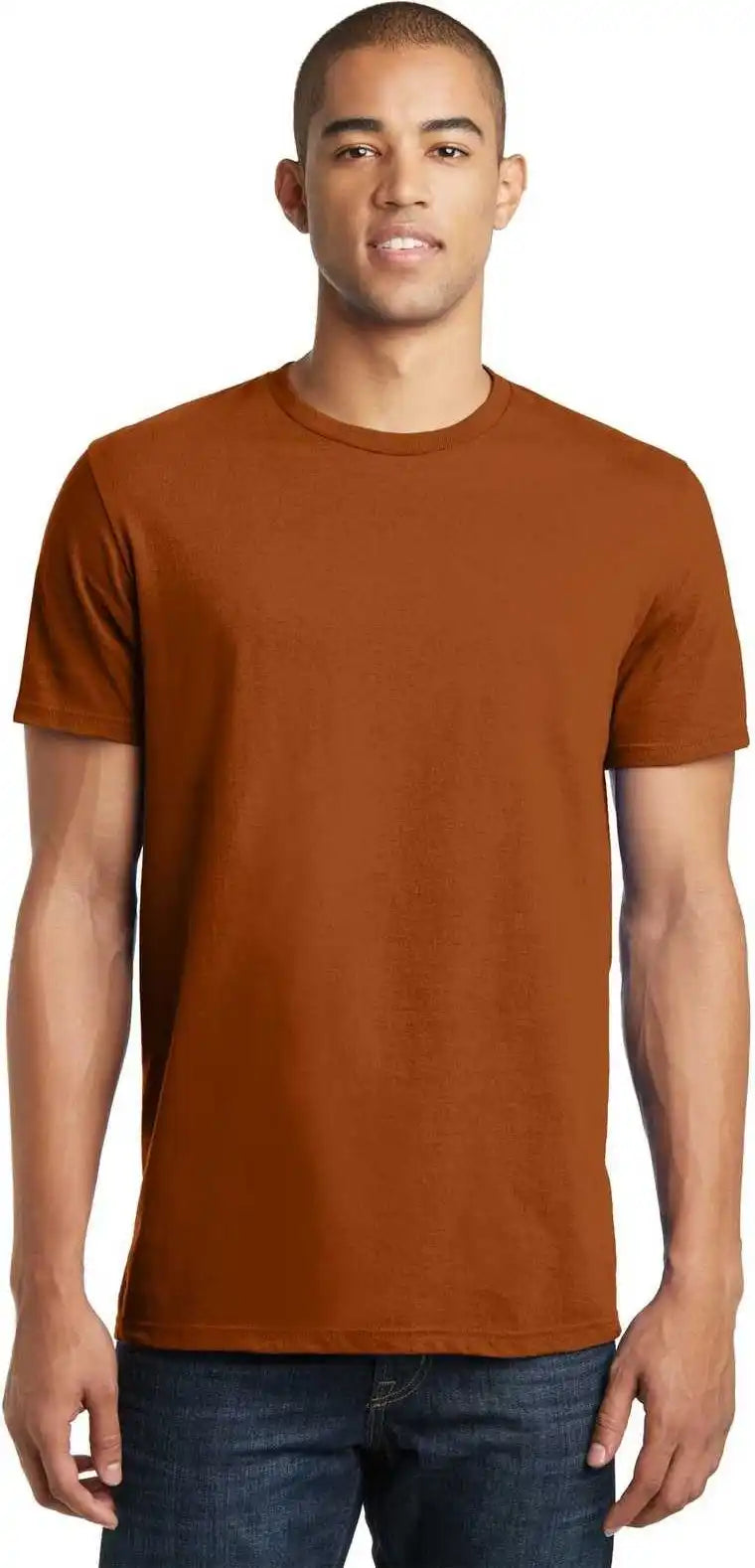 District Dt5000 the Concert Tee Burnt Orange
