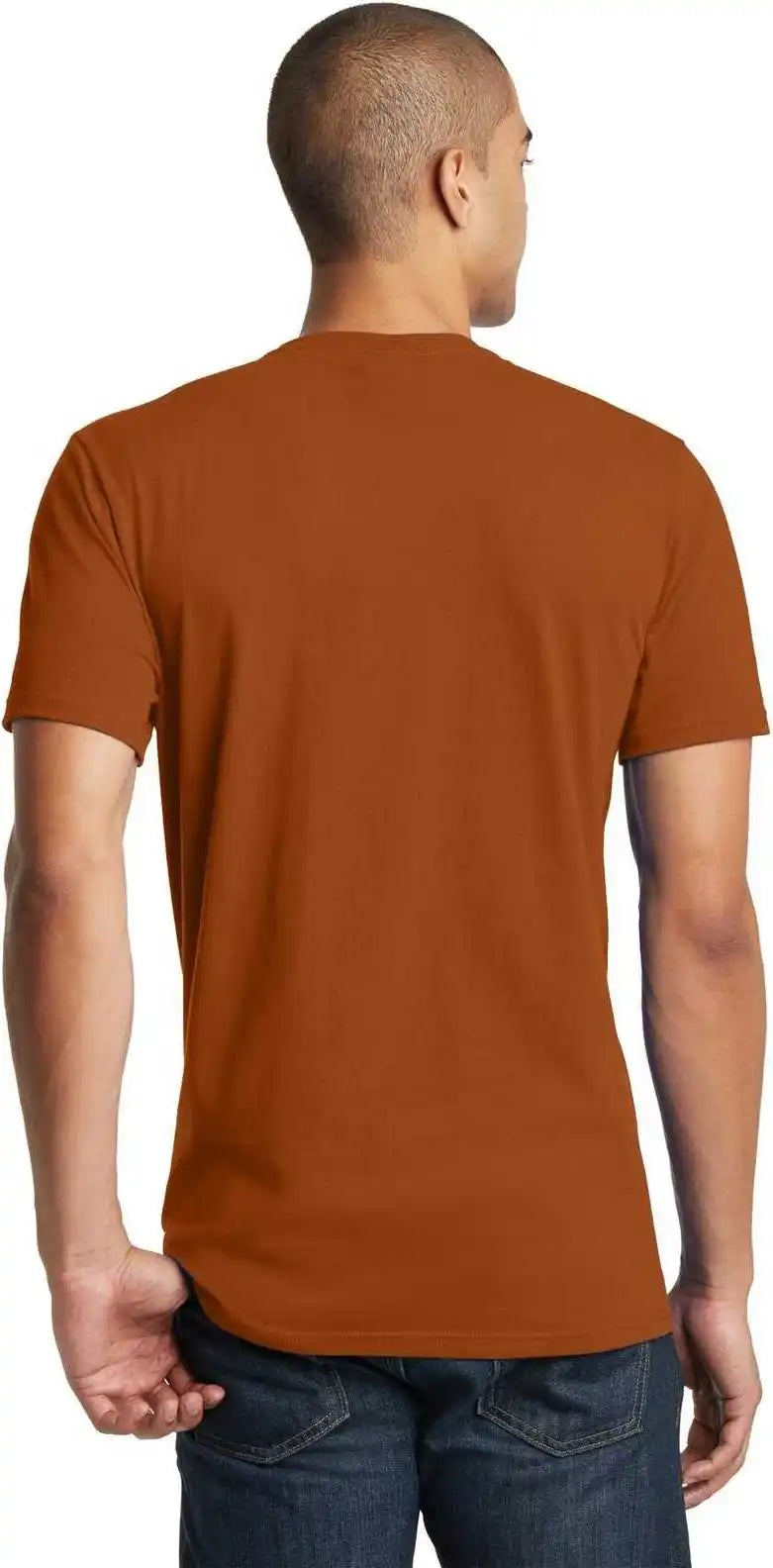 District Dt5000 the Concert Tee Burnt Orange