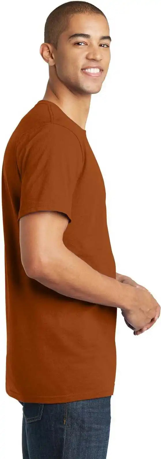 District Dt5000 the Concert Tee Burnt Orange