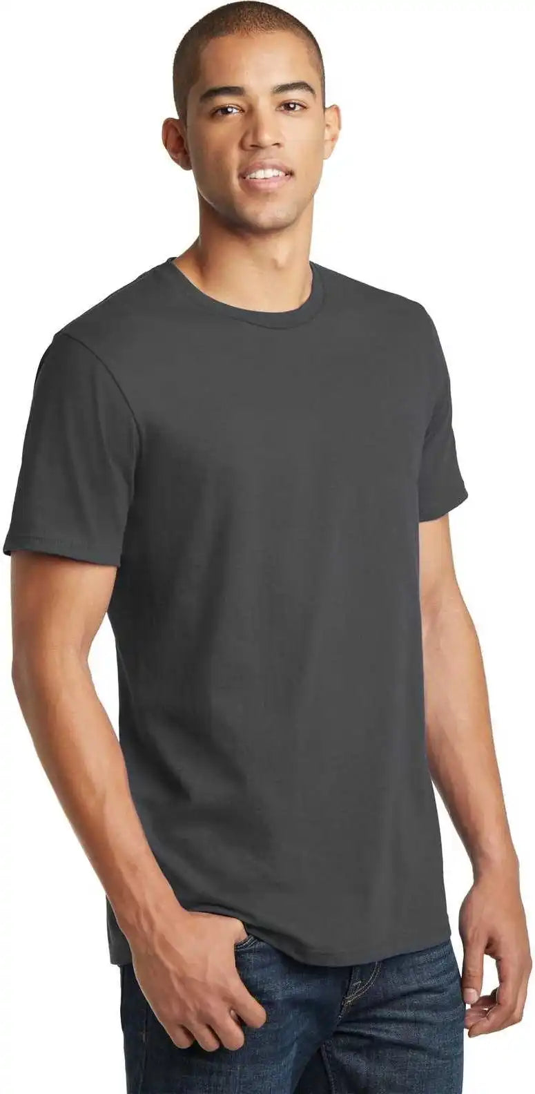 District Dt5000 the Concert Tee Charcoal