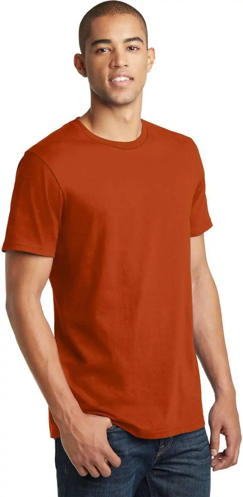 District Dt5000 the Concert Tee Deep Orange