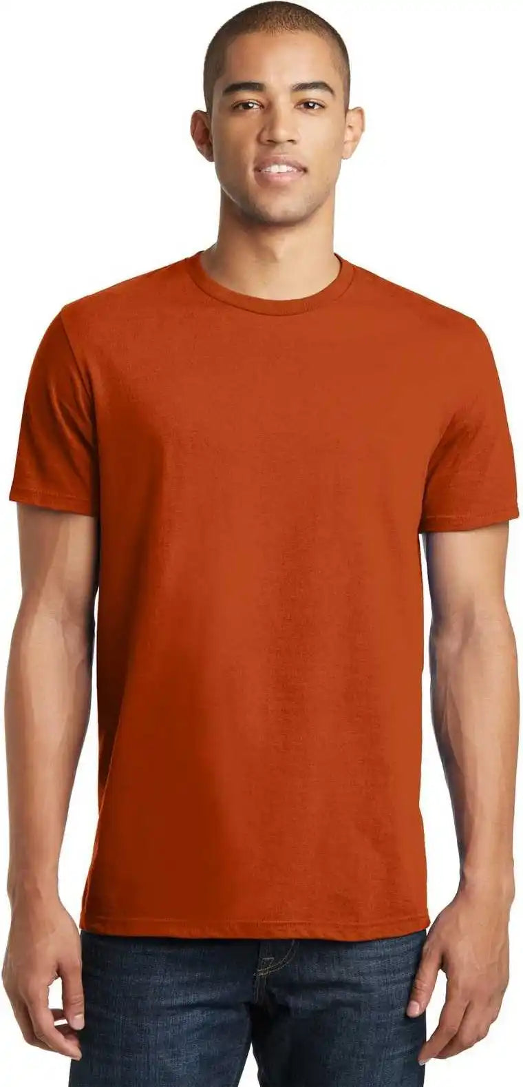 District Dt5000 the Concert Tee Deep Orange