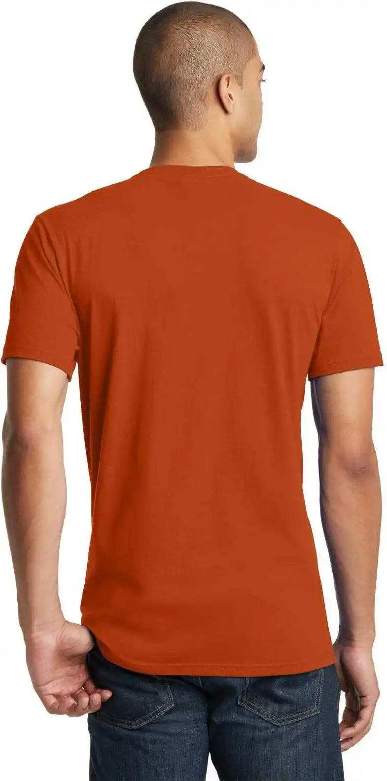 District Dt5000 the Concert Tee - Deep Orange