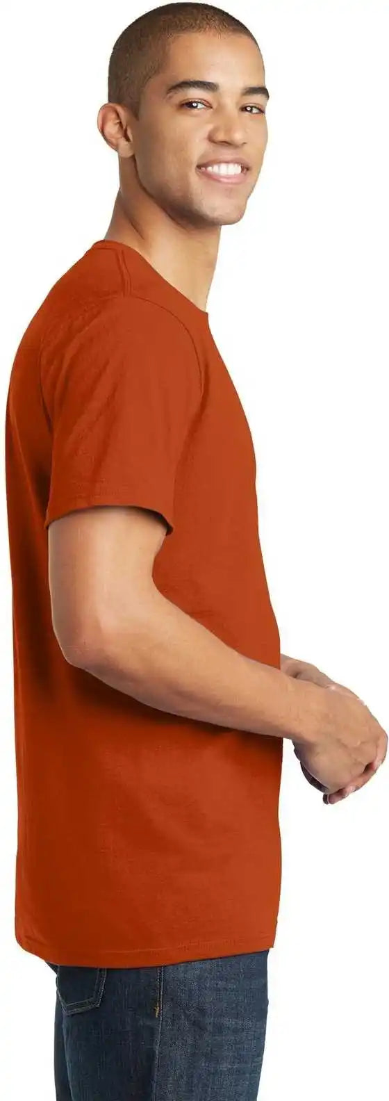 District Dt5000 the Concert Tee Deep Orange