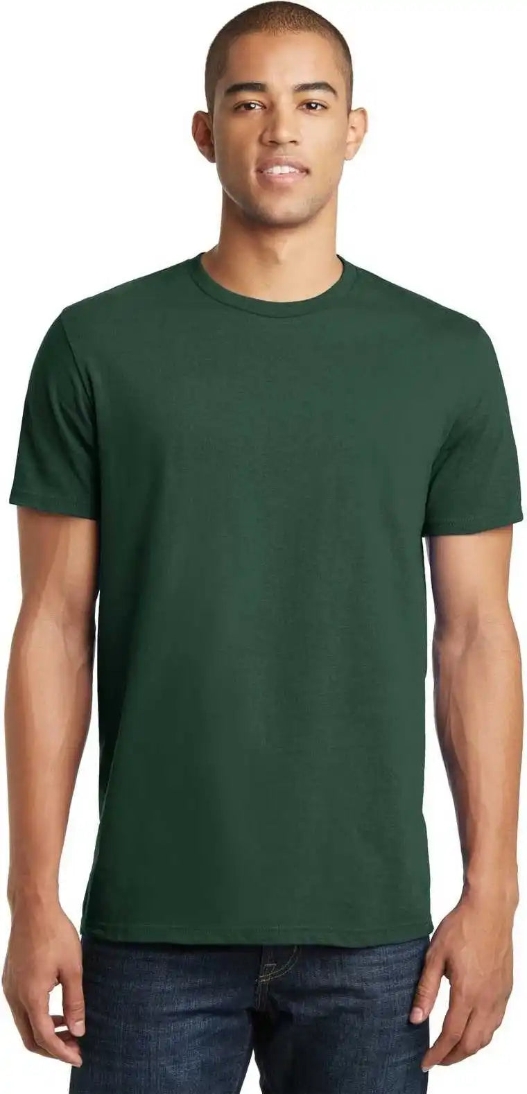 District Dt5000 the Concert Tee Forest Green