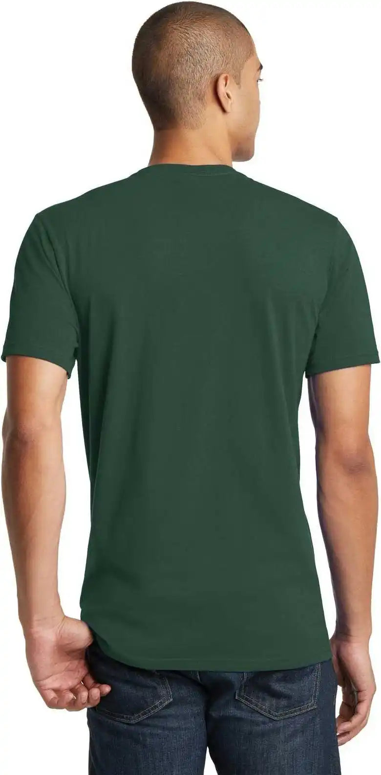 District Dt5000 the Concert Tee Forest Green